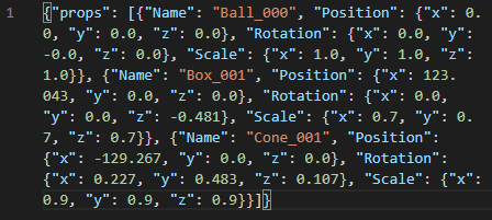 The contents within the all_prop_transforms.json file is not formatted easy viewing.